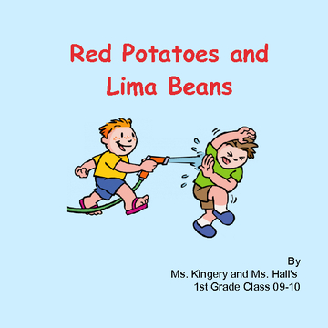 Red Potatoes and Lima Beans