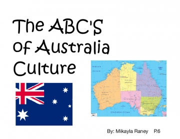 ABC'S of Australia's Culture