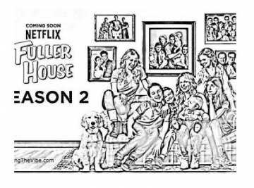 Fuller House Universe Coloring Book
