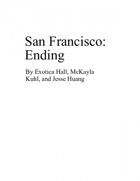 San Francisco - Ending