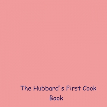 Our First Cookbook