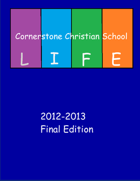 CCS Yearbook 2012/2013