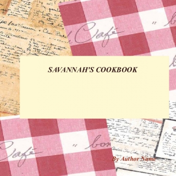 Savannah's Cookbook