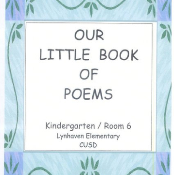 Our Little Book of Poems