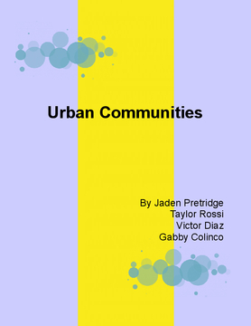 Urban communities