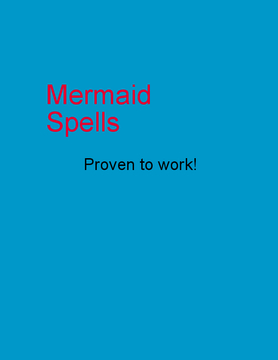 Mermaid Spells