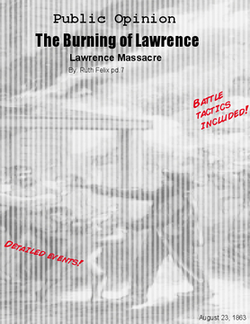 The Burning of Lawrence