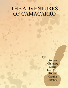 the adventures of camacarro