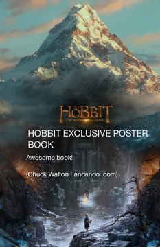 Hobbit EXCLUSIVE POSTER BOOK