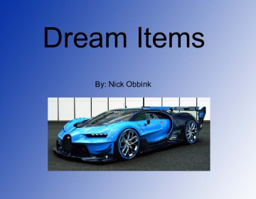 Dream Items!