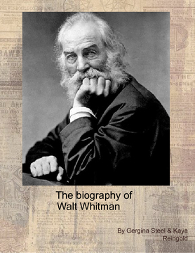 The Biography of Walt Whitman