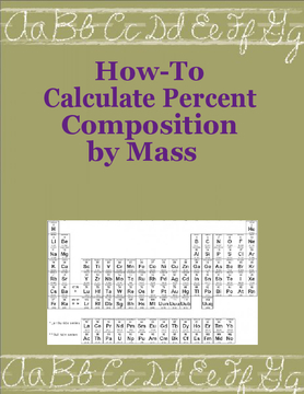 How to Calculate Percent Composition by Mass