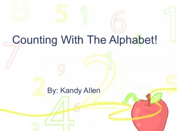 counting With The Alphabet!