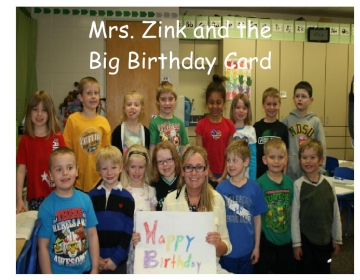 Mrs. Zink and the Big Birthday Card