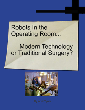 Robots In The Operating Room