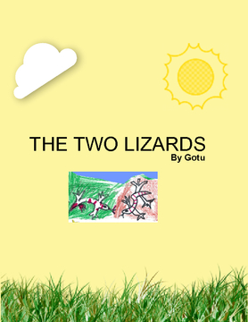 The two lizards