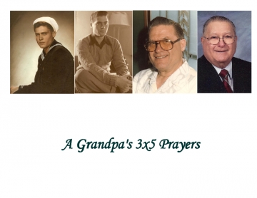 Grandpa's 3x5 Prayer Book