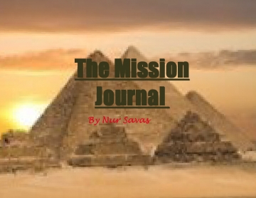 My mission Journal