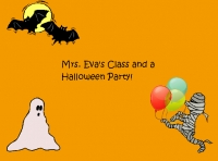 Mrs. Eva's Class and Their Halloween Party