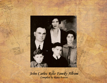 John Carlos Rose Family Album