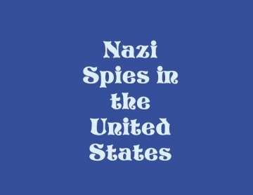Nazi Spies in the United States