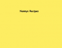 Nannys Recipes