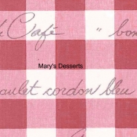 Mary's desserts