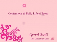 Confessions & daily life of teenagers