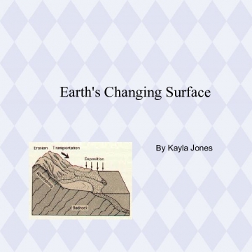 Earth's Changing Surface