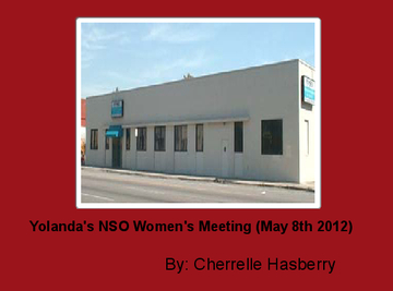 Yolanda's NSO Women's Meeting (May 8th 2012)