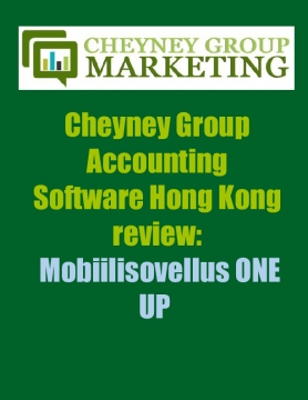 Cheyney Group Accounting Software Hong Kong review: Mobiilisovellus ONE UP