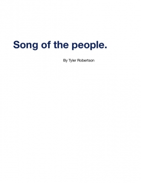 Song of the people