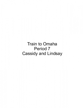 Train to Omaha