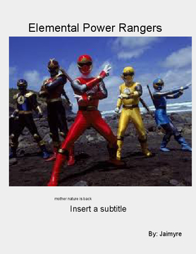 Elemental Power Rangers