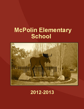 Mc Polin Elementary School  2012- 2013