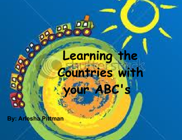 Learning the Countries with your ABC's