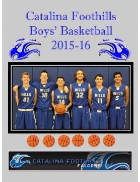 CFHS Boys Basketball 2015-16