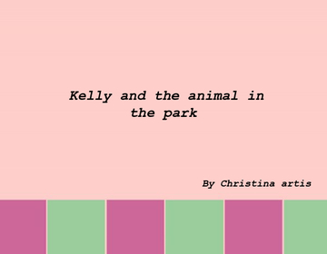 Kelly and the pets in the park