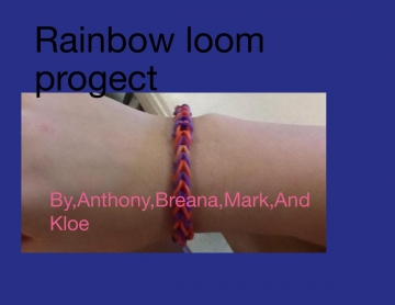 Rainbow bracelet project