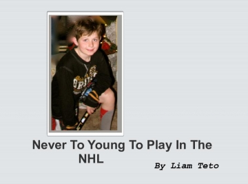 Never Too Young for the NHL