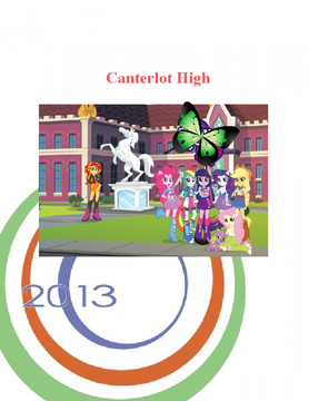 Canterlot High yearbook