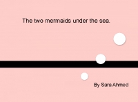 The two mermaids under the sea