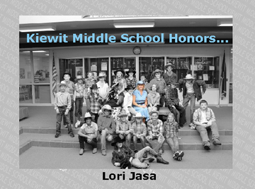 Kiewit Middle School Honors...
