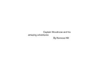 Captain Woodrow and His Amazing Adventures