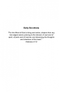 Daily Devotions