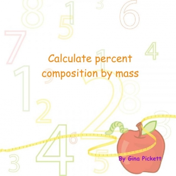 Calculate percent composition by mass