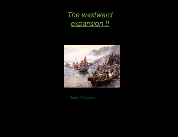 The Westward expansion