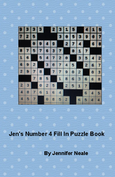 Jen's Number 4 Fill In Puzzle Book