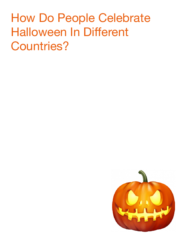 How do people celebrate Halloween in dif  Book 540256