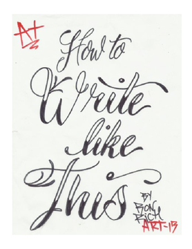 How to Write Like This